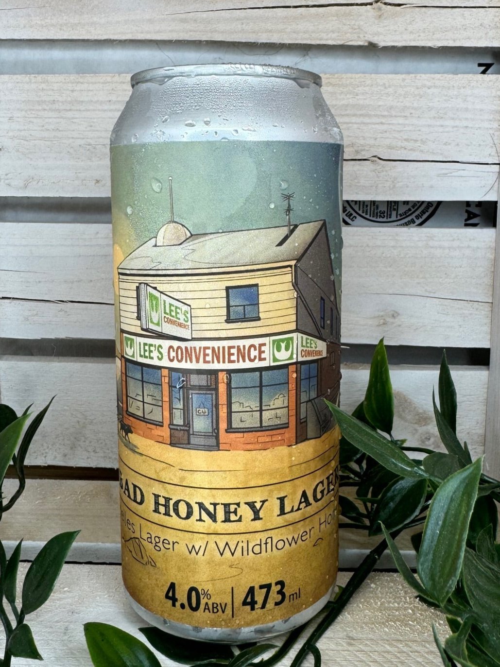 BAD Honey Lager w/ Wildflower Honey (473ml Can)