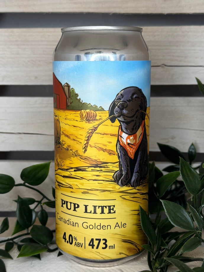 Black Lab Brewing - Toronto - Pup Lite Canadian Golden Ale
