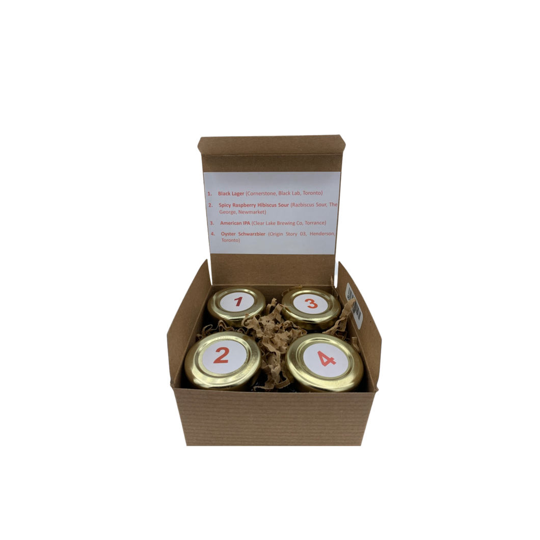 Gift Pack of 4 Mini Beer Jellies