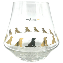 Load image into Gallery viewer, Black Lab Brewing - Toronto - Arome 8oz Gold Beer Glass
