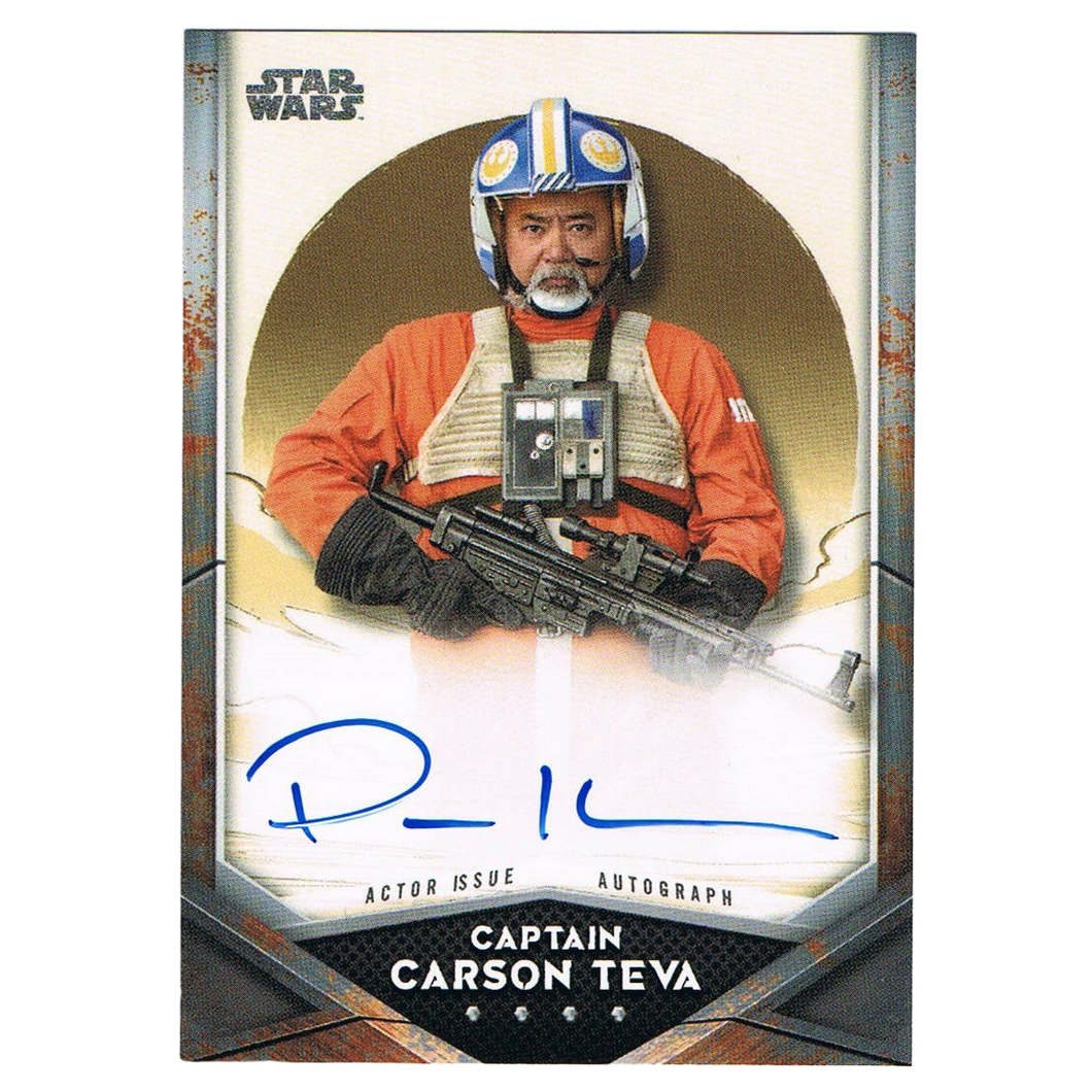 Paul Sun-Hyung Lee Autographed Star Wars Card